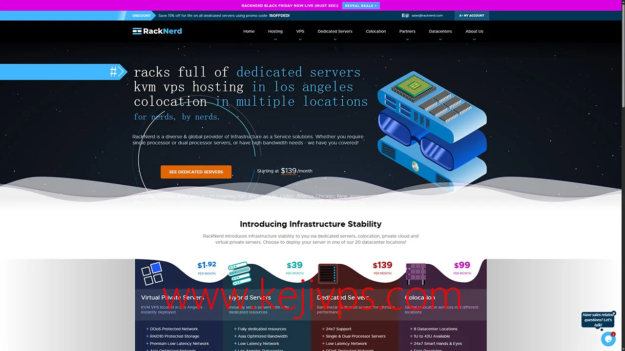 高性价比 RackNerd 美国 VPS